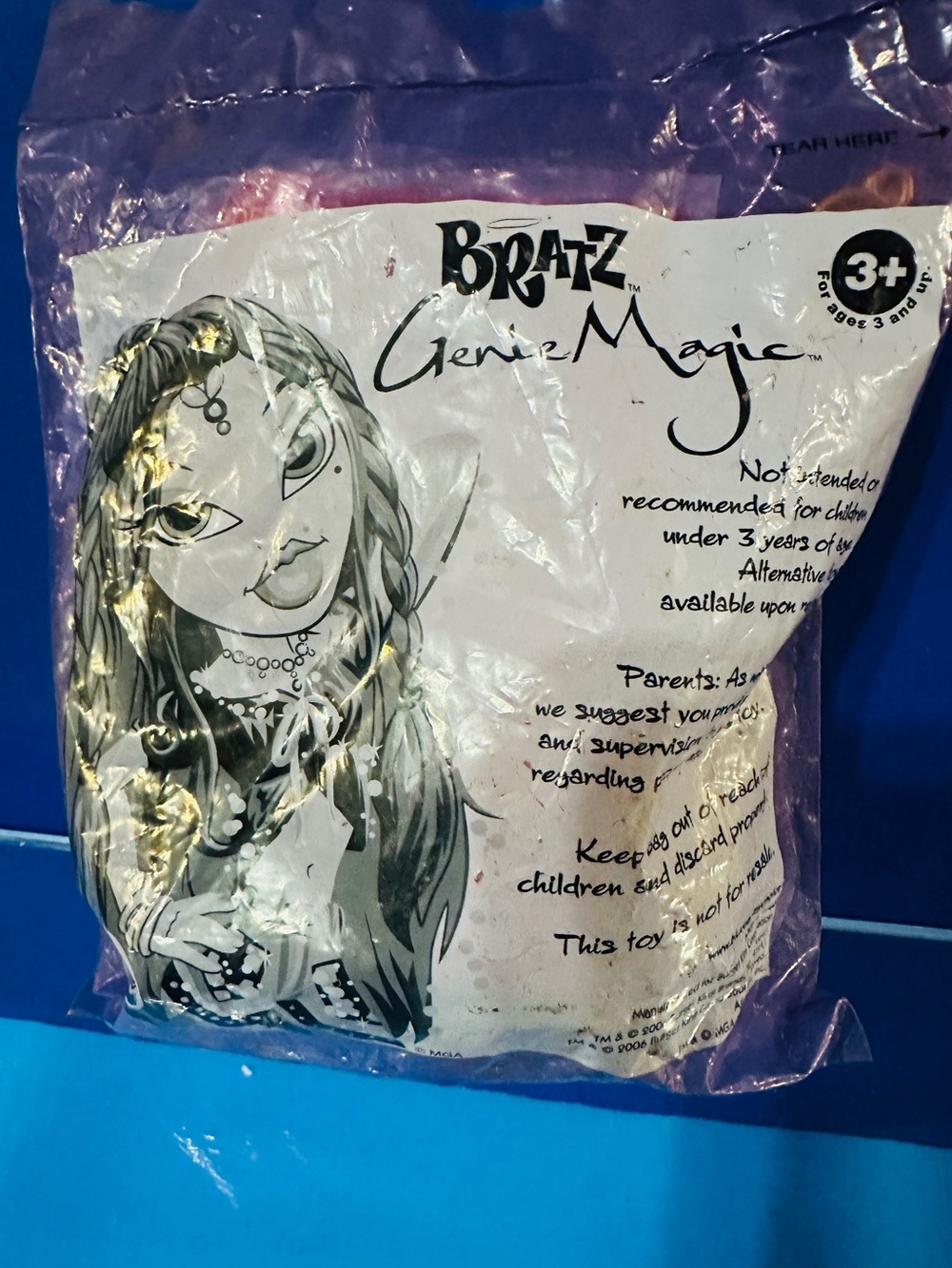 Bratz Genie Magic Genie Bottle VTG 2006 Burger King Toy Sealed Package